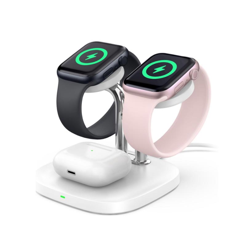 Chargeur sans fil magnétique Smart Watch 3 in 1